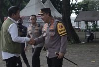 Kapolri bersama Menko Polhukam Naik Heli Tinjau Kesiapan Arus Mudik di Merak