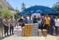 Bank Aceh Cabang Langsa Berikan Bantuan Kepada Korban Kebakaran