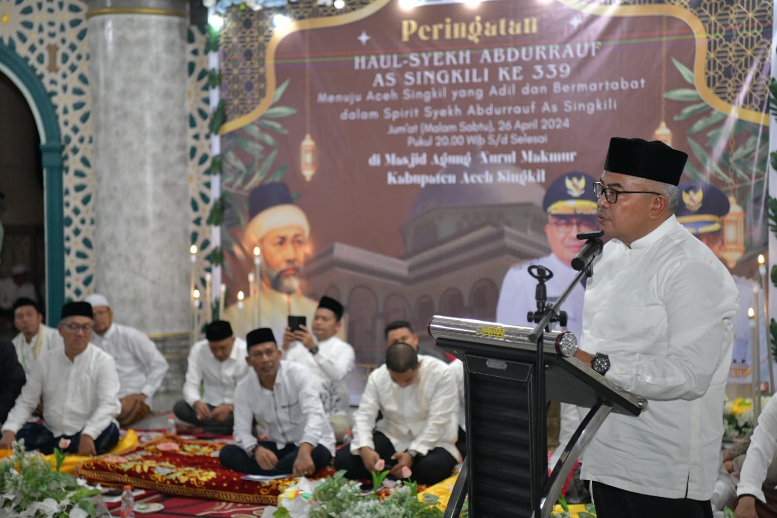 Pj Gubernur: Mari Hidupkan Semangat Syekh Abdurrauf As-Singkili