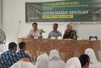 Jaksa Kunjungi SMAKON Aceh Genarasi Emas,Genarasi Tanpa Narkotika