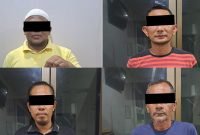 Pelaku Pemasangan Bendera Bulan Bintang di Pagar Polsek Samalanga Minta Maaf