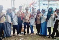 KaPPAh Aceh Menyambangi Adik-Adik Pramuka di Pelabuhan Penyebrangan Ulee Lheu Kota Banda Aceh