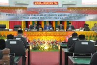Pj Bupati Hadiri Paripurna Pelantikan Muliadi PAW Anggota DPRK Aceh Besar