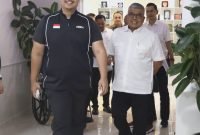 Demi Kelancaran PON 2024, Pj Gubernur Aceh bersama Ketua DPRA Usulkan Kekurangan Melalui APBN Kepada Menpora
