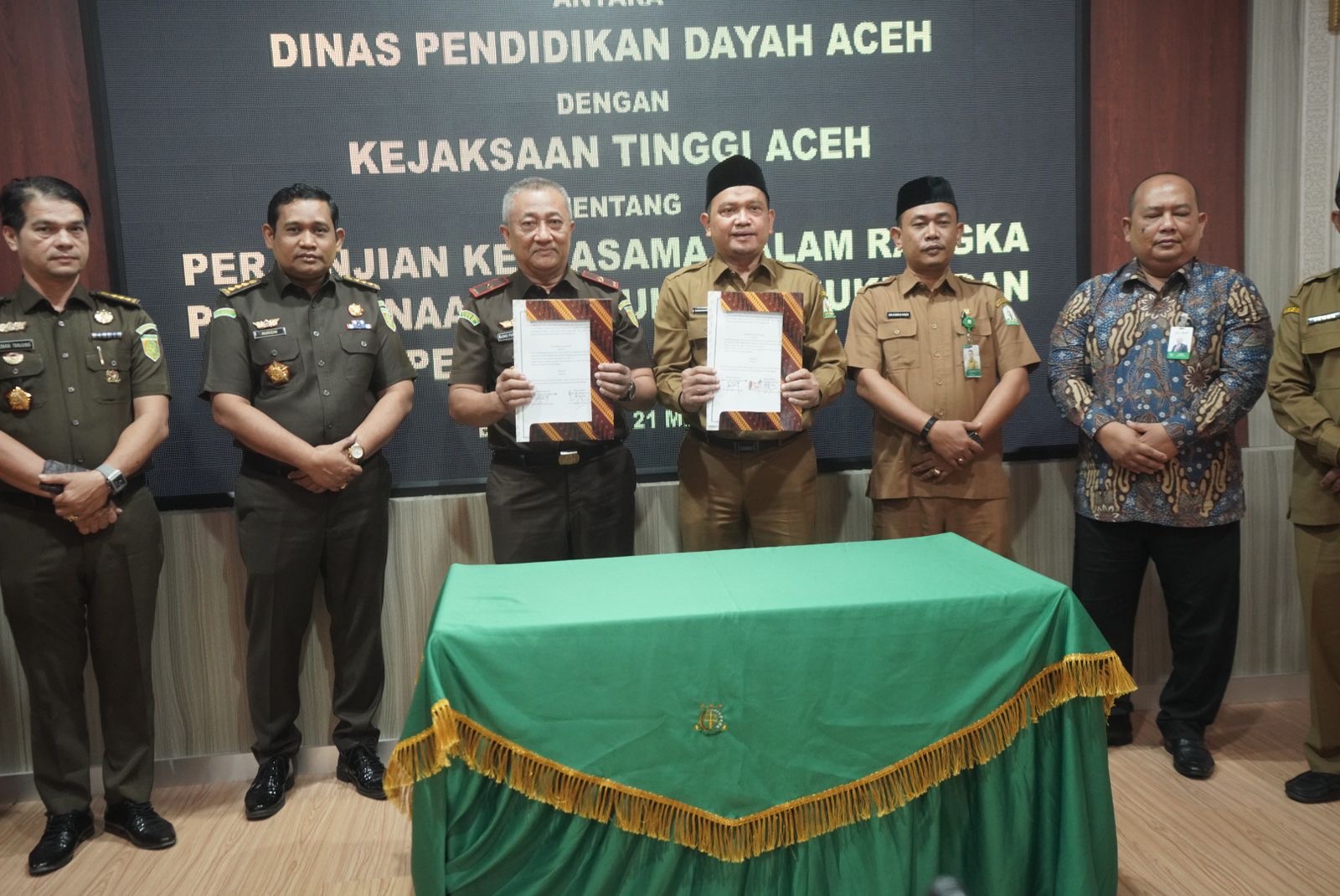 Dinas Pendidikan Dayah Aceh dan Kejati Aceh Kembali Luncurkan Program Jaksa Masuk Dayah
