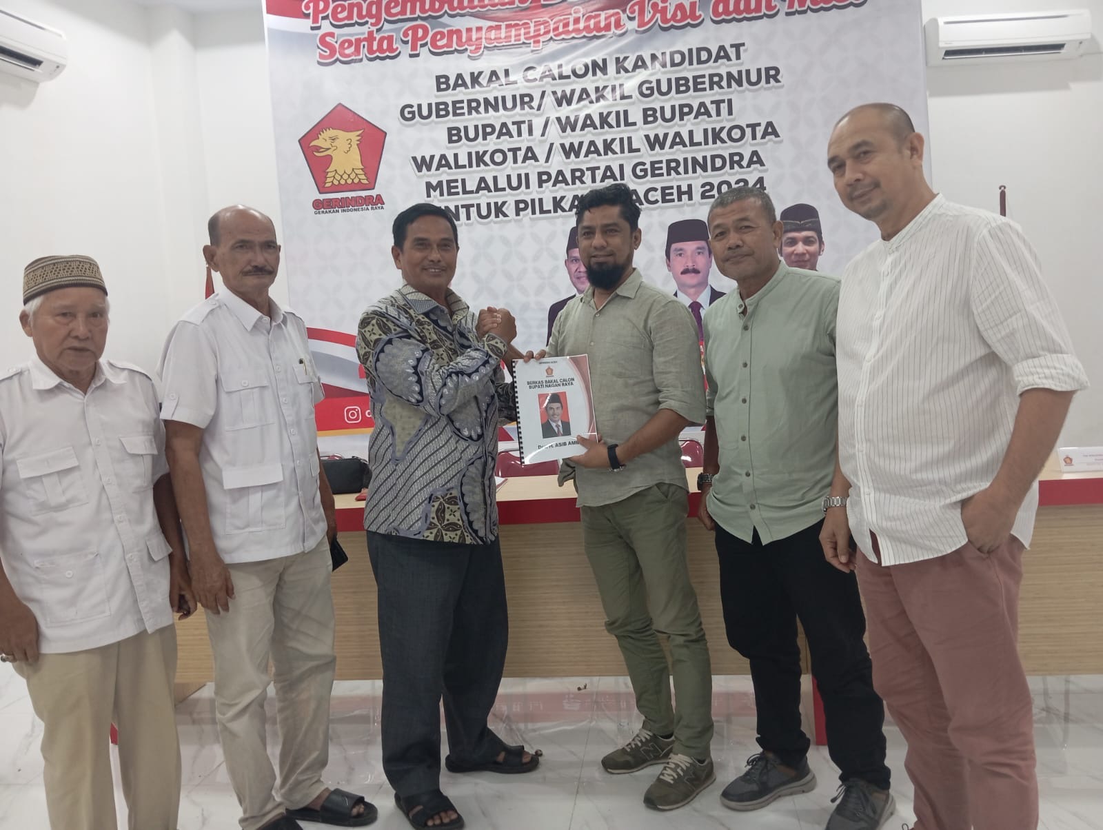 Asib Amin Maju Pilkada Nagan Raya