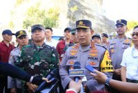 Kapolri dan Panglima TNI Lihat Langsung Kesiapan Venue GWK