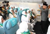 Lepas Jamaah Haji Aceh Kloter Pertama, Wapres Berikan Pesan Khusus untuk Jaga Kesehatan