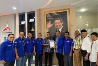 Amal Hasan Daftar Calon Bupati Aceh Jaya ke Demokrat