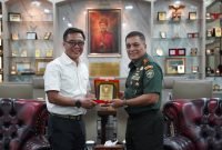 Pangdam IM Terima Audiensi dengan Kapok Sahli Bais TNI