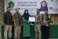Prodi Ilmu Perpustakaan UIN Ar-Raniry Gelar Kuliah Umum Bersama Pakar dari UiTM Malaysia