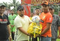 Pj Bupati Aceh Besar Buka Turnamen Sepak Bola PS AMLA CUP 2024