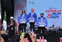 Kemala Run 2024: Seorang Polwan Polda Aceh Raih Juara III Kategori 10 Km
