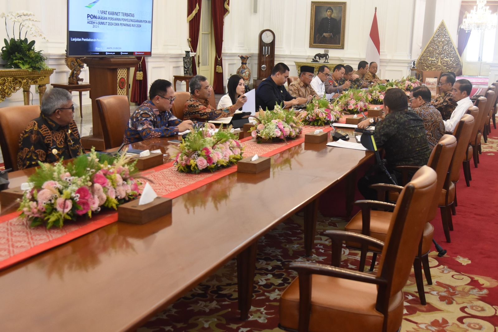 Hadiri Rapat Terbatas bersama Presiden, Pj Gubernur Aceh: PON Bangkitkan semangat Pembangunan dan Perekonomian Aceh