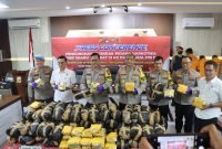 Polda Aceh Berhasil Ungkap Peredaran 31 Kg Sabu Jaringan Internasional