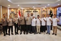 Kapolda Aceh bersama Ketua KONI Bahas Kesiapan Perhelatan PON 2024