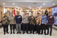 Kapolda Terima Audiensi Kakanwil DJP Aceh