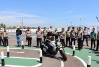 Kapolda Aceh Launching Layanan Penerbitan SIM C1 di Satpas Prototype Polres Pidie Jaya