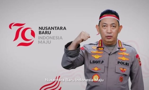 Kapolri pada HUT ke-79 RI: Semangat Baru untuk Nusantara Baru, Indonesia Maju