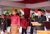 Pj Deli Serdang Ir Wiriya AlrahmanPeringatan HUT ke-79 Kemerdekaan RI Berlangsung Khidmat