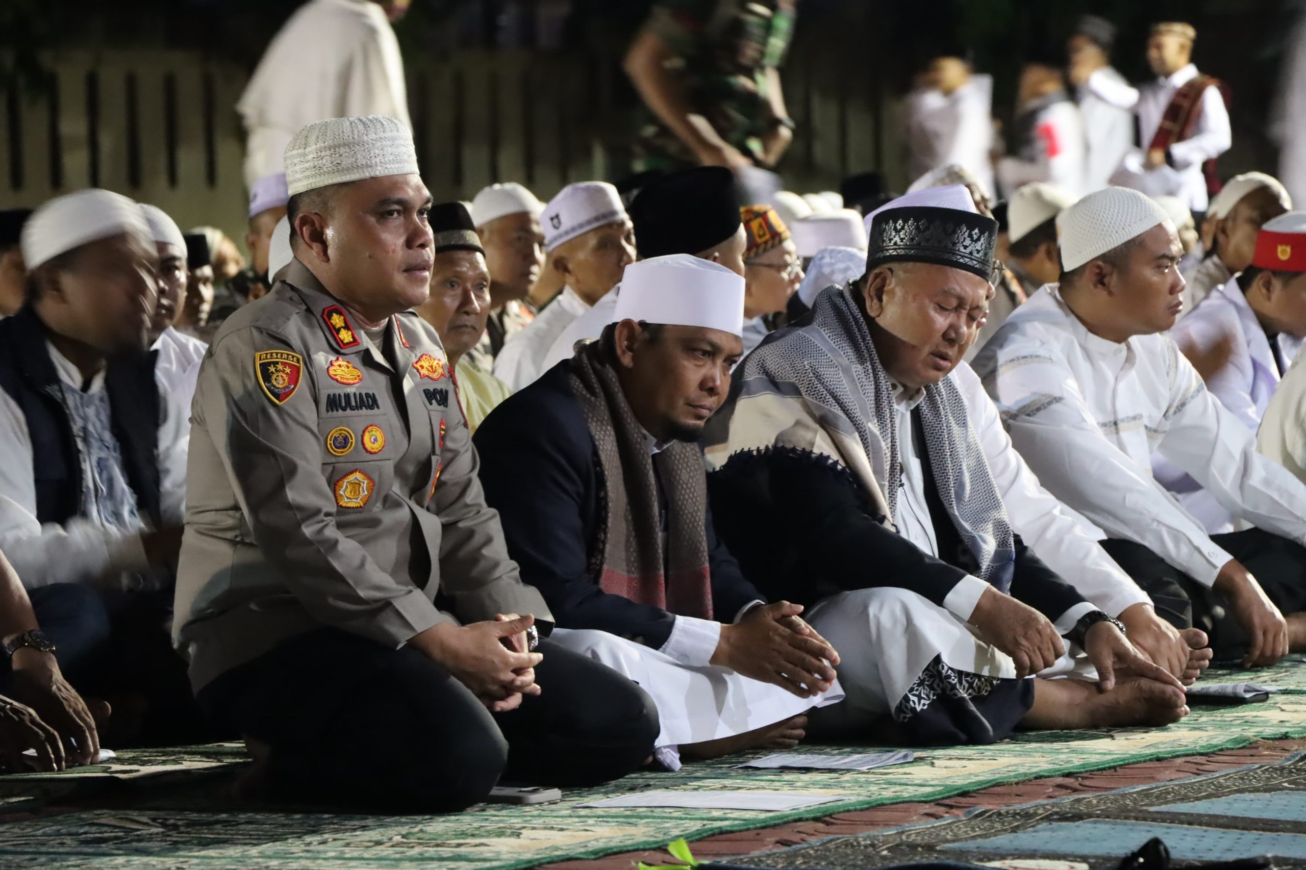 Syukuran Hari Kemerdekaan RI, Polres Aceh Tamiang Gelar Zikir Akbar dan Doa Bersama