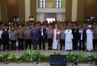 Sebar 5.000 Paket Sembako, NCS Polri Minta Masyarakat Lampung Gelorakan Pilkada Damai
