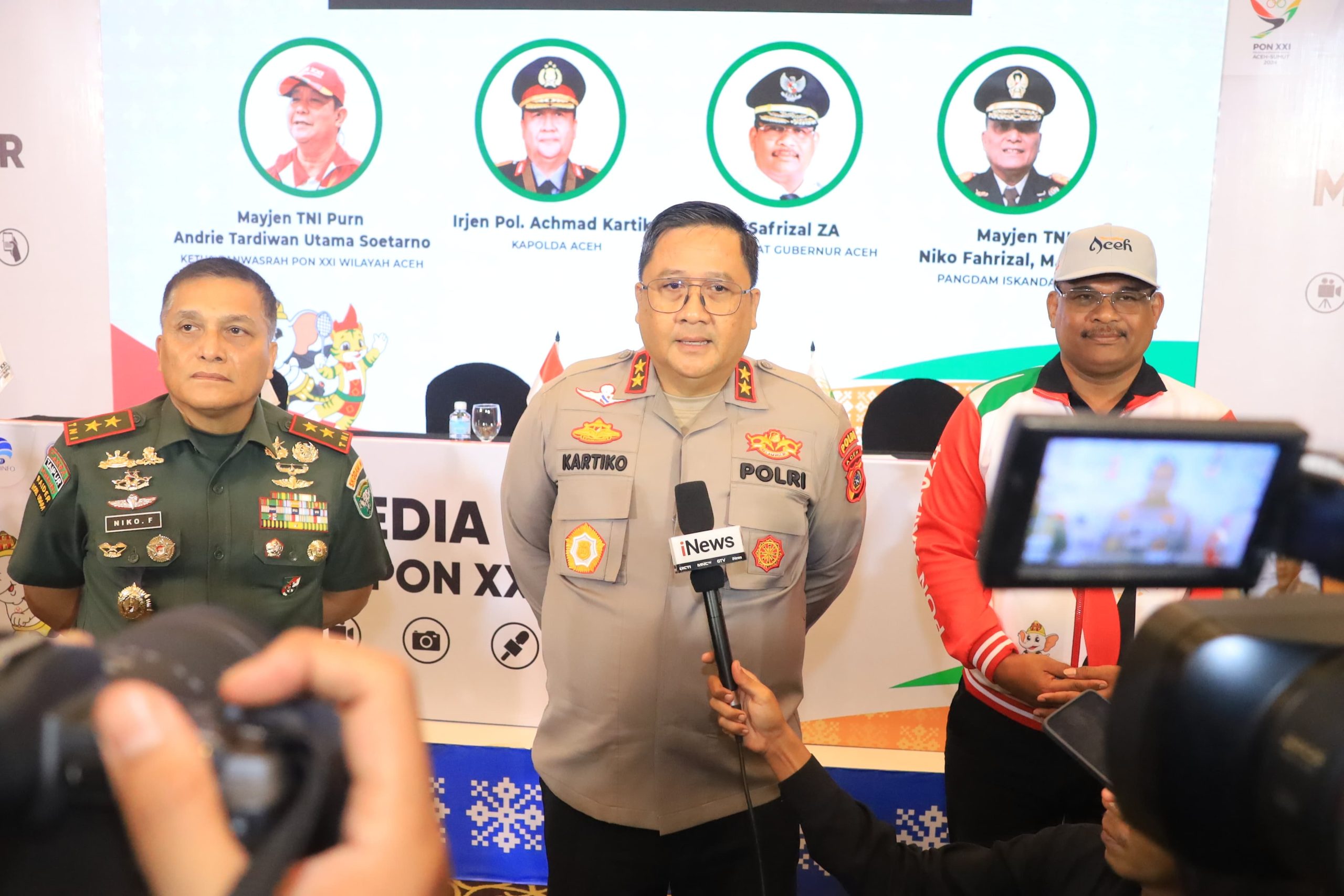 Kapolda Aceh: Pentingnya Rasa Aman agar Masyarakat juga Menikmati Pertandingan PON