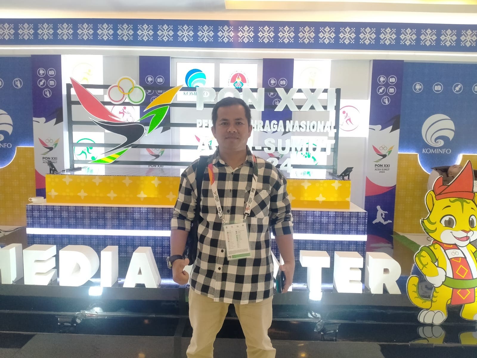 Pengalaman Jurnalis Liputan PON Aceh Sumut XXI Tahun 2024, Terimakasih Dinas Kominfo 