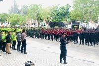 724 Personel Gabungan Siap Amankan Babak Delapan Besar Sepak Bola PON Aceh-Sumut