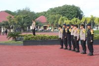 Polda Aceh Gelar Apel Pengamanan Pelantikan Presiden dan Wakil Presiden