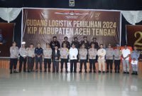 Karo SDM, Kabid Humas, dan Kabidkum Polda Aceh Pastikan Keamanan Gudang Logistik dan Kantor KIP Aceh Tengah Kondusif
