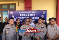 Bravo! Polrestabes Medan dan Jajaran Amankan 3 Kelompok Geng Motor Terlibat Kejahatan