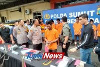 Melawan, 2 Orang Pelaku Kejahatan Jalanan di Medan Tumbang Ditembak Polisi
