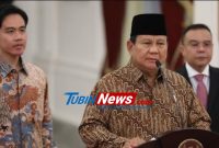 Presiden RI Prabowo Subianto umumkan nama-nama menteri di Kabinet Merah Putih