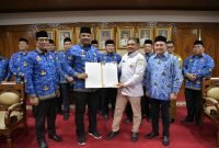 Pj Gubernur Safrizal Resmi Tunjuk Jamaluddin sebagai Ketua BRA Baru
