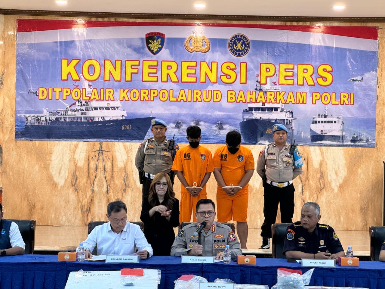 Polri Ungkap Kasus Perdagangan Ilegal 100 Ribu Benih Bening Lobster
