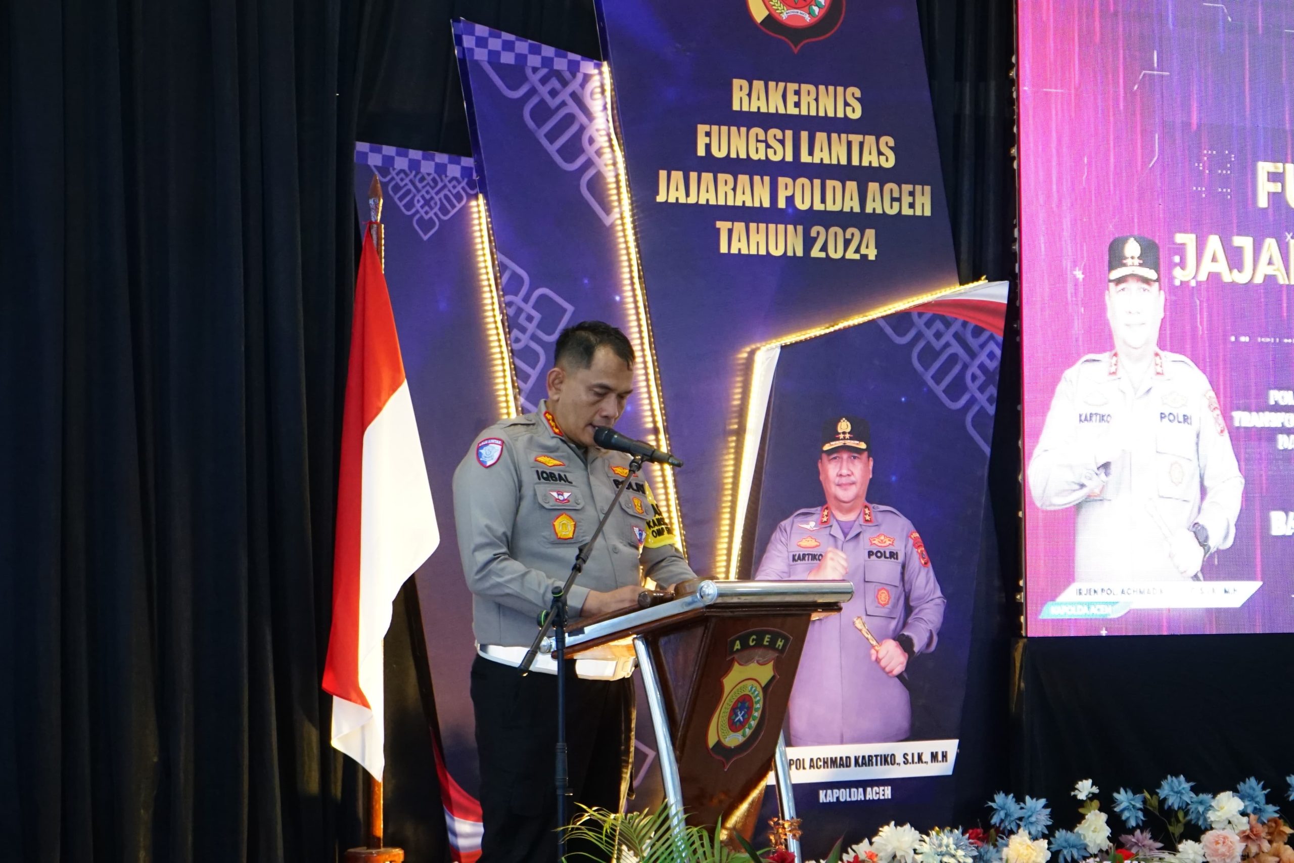 Rakernis Ditlantas Polda Aceh Tahun 2024 Lahirkan Perjanjian Kinerja Polantas Wujudkan Kamseltibcarlantas