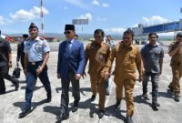 Plt Sekda Sambut Menlu Sugiono di Bandara: Selamat Datang di Kampung Halaman