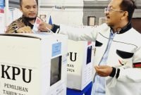 Monitoring Pilkada ke Daerah, Ilyas Sitorus Gunakan Hak Pilih di TPS 3 Komplek Inalum