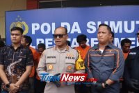 Sembilan Dalang Curanmor Ditangkap Tim Resmob/Tekab Polrestabes Medan, Tiga Ditembak  Medan, Sembilan