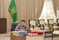 Pj Gubernur Sumut Agus Fatoni Hadiri Rakor Antisipasi Isu PHK dan Persiapan UMP 2025