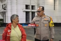 Kapolresta Medan Kombes Pol Gidion Patroli Di Simpang Kesawan Cegah Kriminal