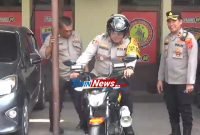 Kapolrestabes Medan Kombes Pol Gidion Arief Setyawan Gunakan Sepeda Motor Cepat Tanggap Menerima Aduan Masyarakat