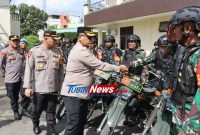 Pimpin Apel Patroli Skala Besar, Kapolrestabes Medan: Hukum Tertinggi Adalah Keselamatan Masyarakat