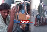 Resahkan Pengendara di Tanjung Merawa Aktivitas Pak Ogah Bak Polisi Lalu Lintas, Begini Penjelasan Supir Truk