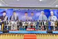 Deklarasi Dukung Aminullah- Isnaini, Abu Mudi Serukan Warga Banda Aceh Menangkan Paslon Nomor 3