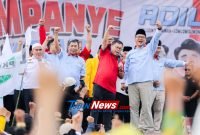 Dihadiri Ribuan Simpatisan, Kampanye Akbar Asriludin Dan Lom lom Deli Serdang Siap Menangkan Bupati DS