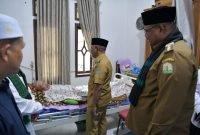 Pj Gubernur Safrizal Berkunjung ke Aceh Jaya, Hadiri Maulid Nabi dan Besuk Ulama yang Sakit