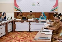 Pj Gubernur Aceh Pimpin Rapat Lintas Instansi Tekan Angka Stunting