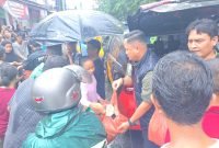 Tim URC Polrestabes Medan Salurkan Bantuan Bagi Warga Terdampak Banjir